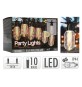 LUMINARIA 'PARTY LIGHTS' cavo mt.9,5 - 10 lampade
