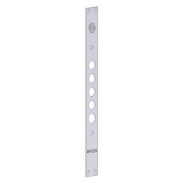 FRONTALE PER SERRATURE PORTE BLINDATE interasse mm 37 - 4 fori