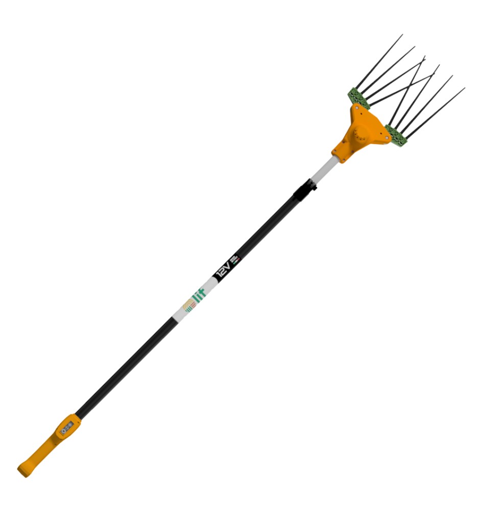 ABBACCHIATORE ELETTRICO 'OLIVETTO' a batteria 12V - con cavo 10 mt.