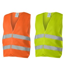 GILET ALTA VISIBILITA' 'ROAD' taglia unica - giallo