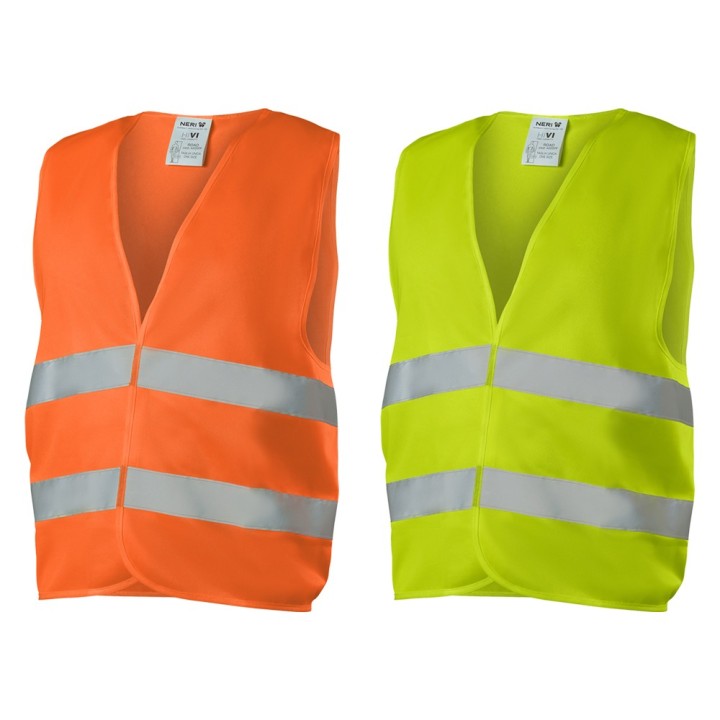 GILET ALTA VISIBILITA' 'ROAD' taglia unica - giallo