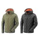 GIACCA IMBOTTITA 'DAKOTA' taglia XXL - nero/arancio