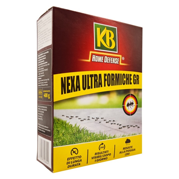 INSETTICIDA GRANULARE ANTIFORMICHE 'NEXA ULTRA FORMICHE GR' 400 gr.