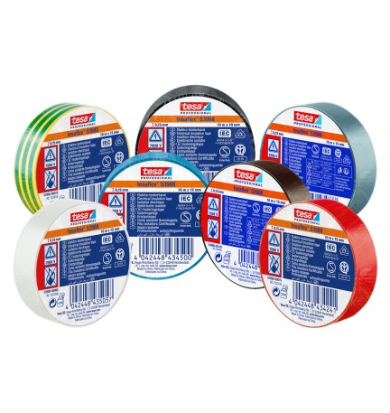 NASTRO ISOLANTE 'PROFESSIONAL 53988' mm. 15 x 20 mt - blu