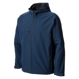 GIUBBINO IN SOFTSHELL 'BASILEA' dark blu - taglia XL