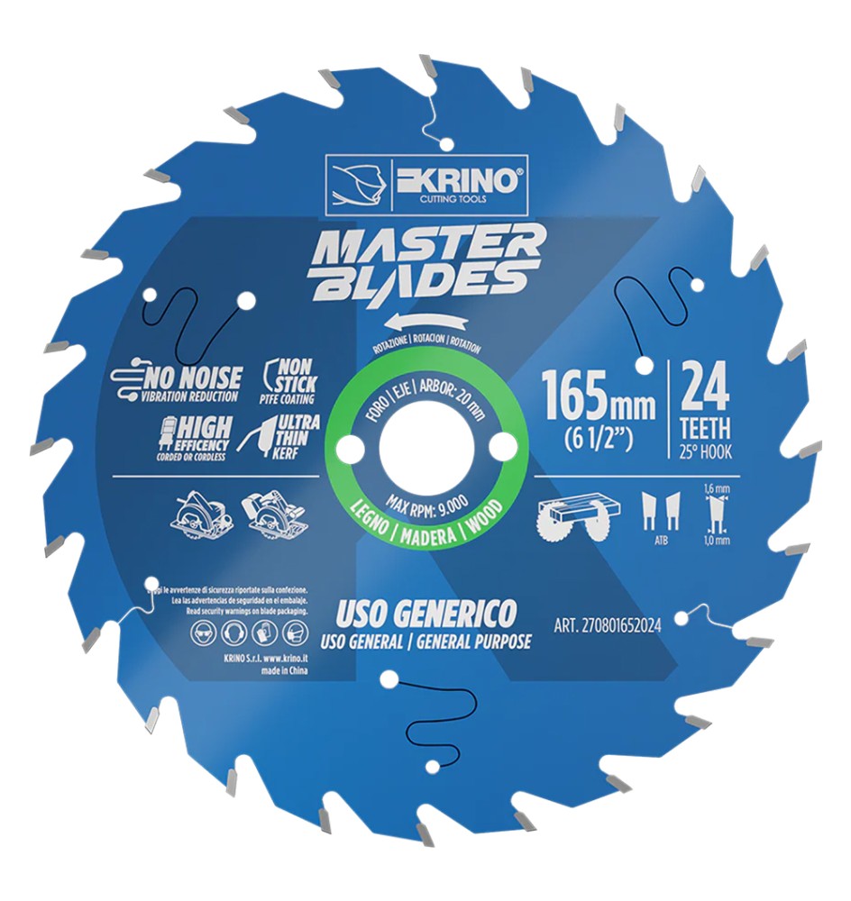 LAMA CIRCOLARE PER LEGNO 'MASTER BLADES' ø 300 - 72 denti