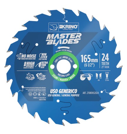 LAMA CIRCOLARE PER LEGNO 'MASTER BLADES' ø 300 - 72 denti