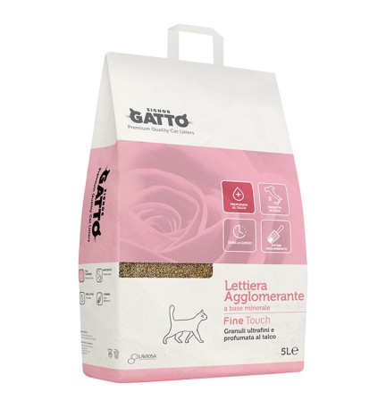 LETTIERA IGIENICA 'FINE TOUCH' 5 lt