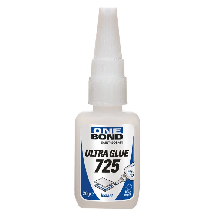ADESIVO ISTANTANEO 'ULTRA GLUE 725' gr. 20
