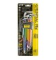 CHIAVI ESAGONALI PLASTIFICATE EXTRA LUNGHE IN SERIE (1,5-10) 9 pezzi
