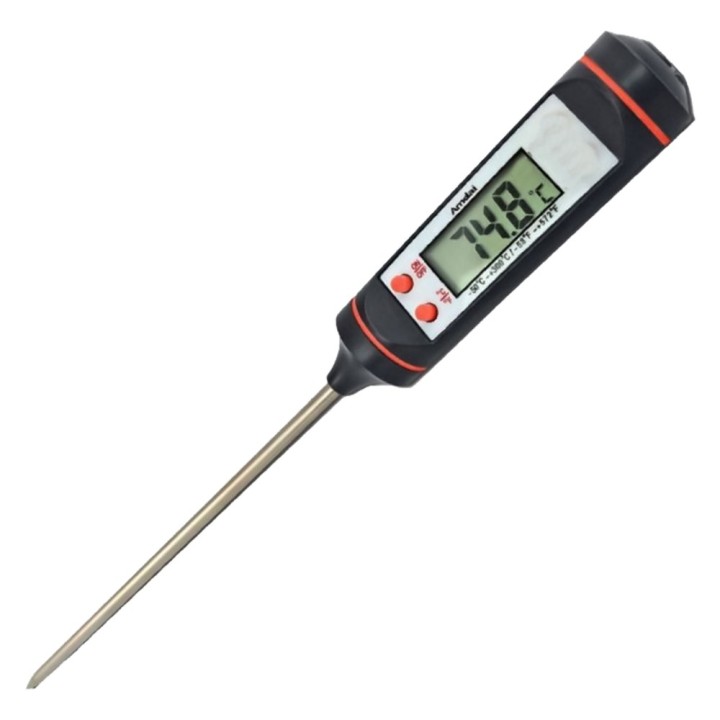 TERMOMETRO DIGITALE DA CUCINA -50°/+150°C - in astuccio di plastica