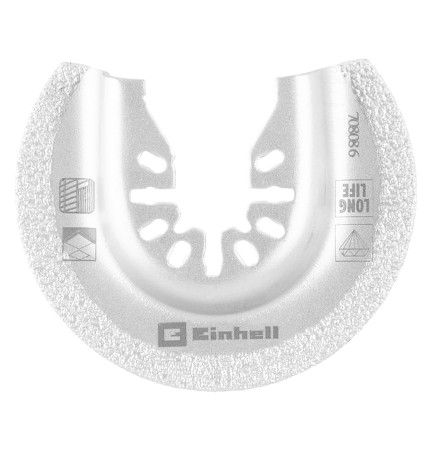 LAMA DIAMANTATA SEMICIRCOLARE spessore lama 1,2 mm