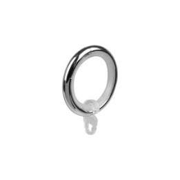 ANELLO IN METALLO D 12 CONF. 6 PZ CROMO