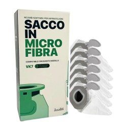 RICAMBIO FOLLETTO SACCO IN MICROFIBRA VK7 PZ.6