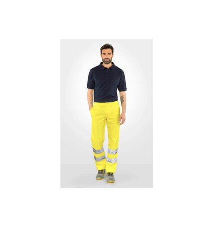 PANTALONE ALTA VISIBILIT GIALLO TG. M