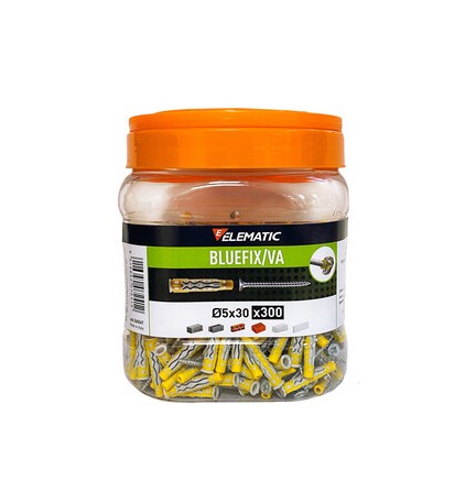 ELEMATIC TASSELLO BLUEFIX VA 5X30 C/VITE BARAT 300PZ