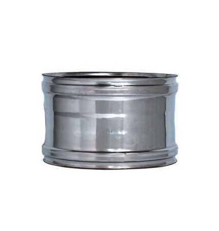 C RACCORDO INOX ATTACCO FF D 8 CM