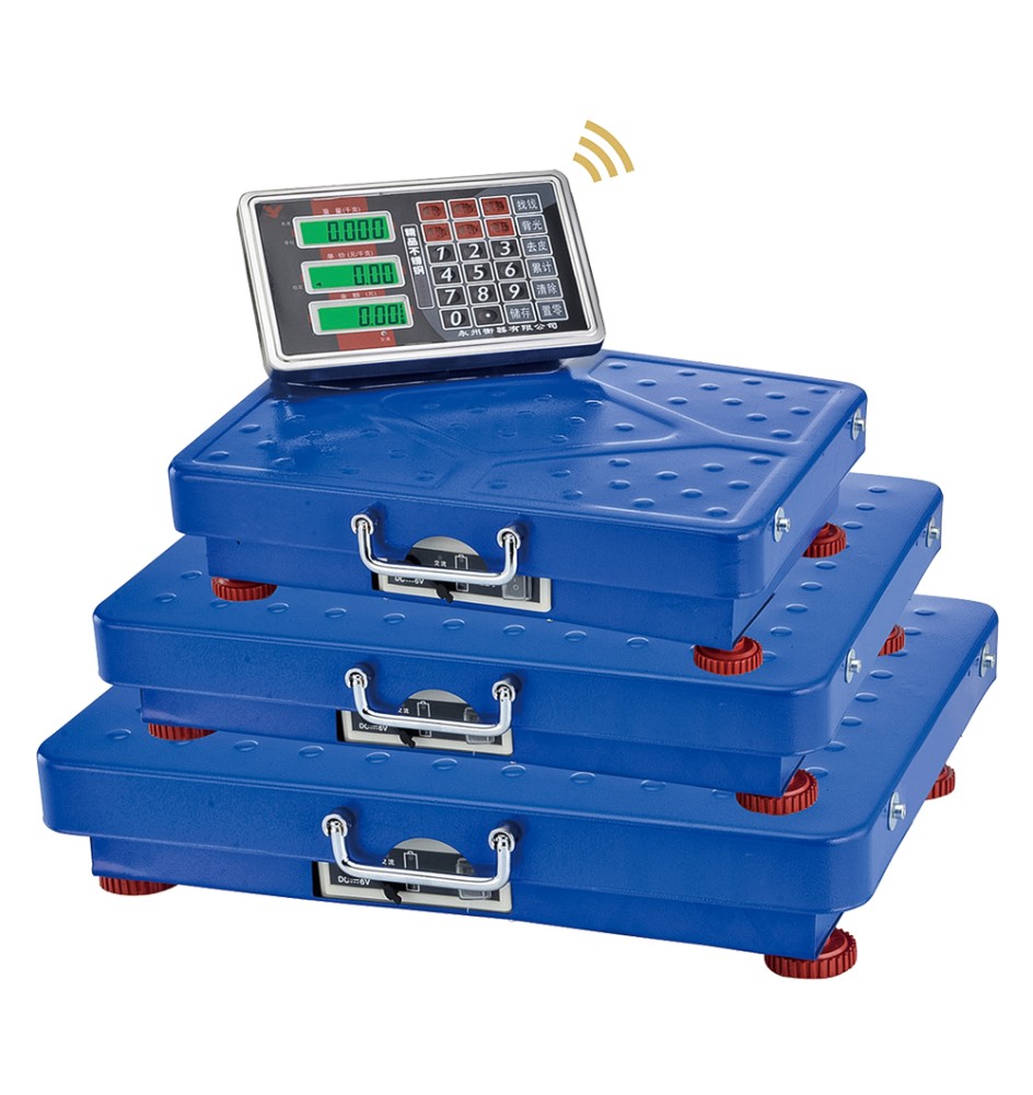 BILANCIA DIGITALE WIRELESS A PIATTAFORMA portata massima 300 kg