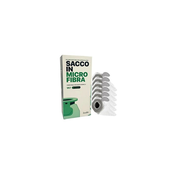 RICAMBIO FOLLETTO SACCO IN MICROFIBRA VK7 PZ.6