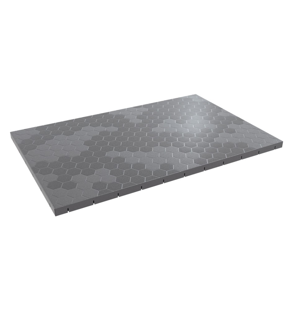 PIASTRELLA PER GIARDINO 'EASY' cm 116 x 76 x h 3 - grigio