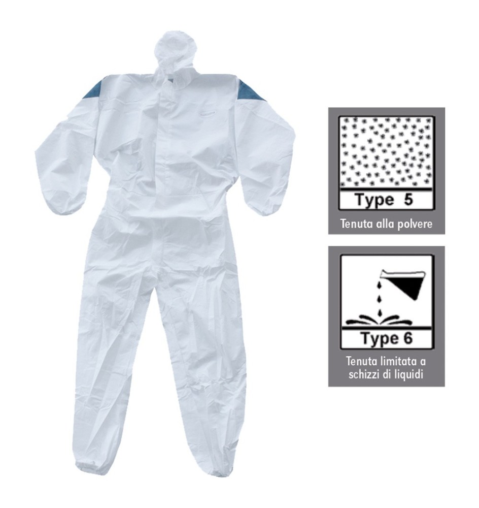 TUTA DI PROTEZIONE TRASPIRANTE L - tipo extra