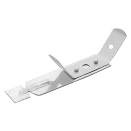ATTACCO CON MOLLA per profilo 27 x 49