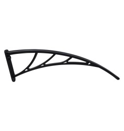 STAFFA A MURO PER PENSILINE MODULARI cm 100 marrone - policarb alveolare
