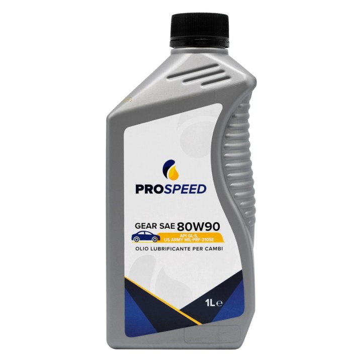 OLIO LUBRIFICANTE PER CAMBI SOLLECITATI Gear Sae 80W90 - lt. 1