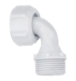 RACCORDO AD 'Y' PER TUBO LAVATRICE/LAVASTOVIGLIE F 3/4' x M 3/4'