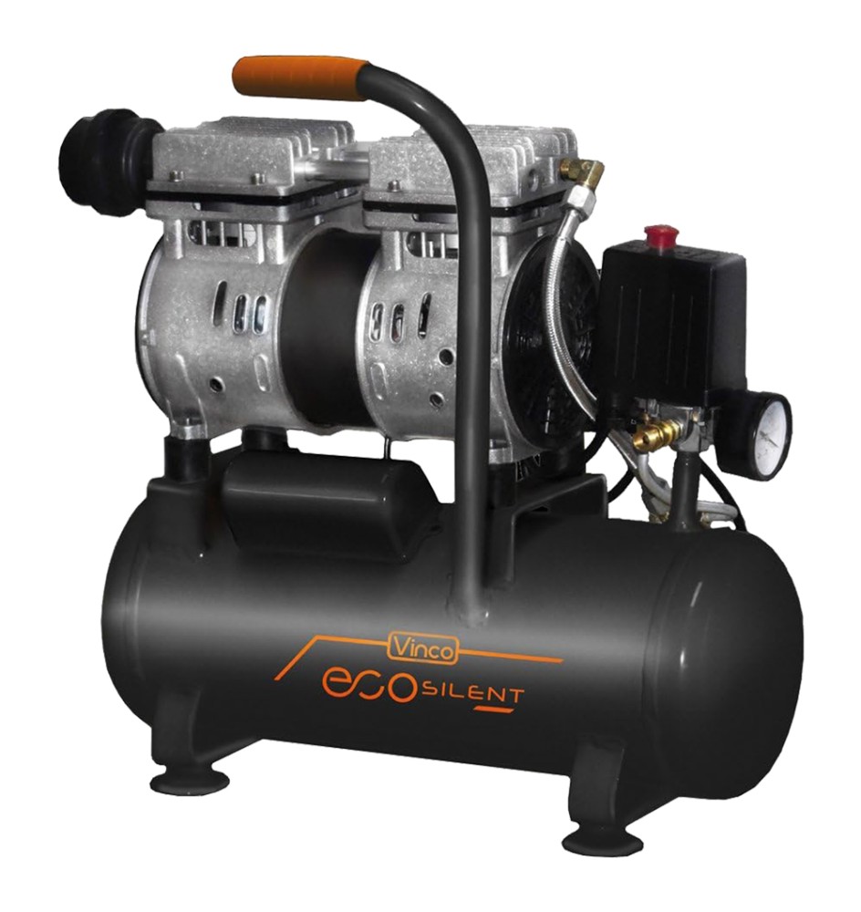 COMPRESSORE SUPER SILENZIATO Lt.50 - hp 1,5 - oil free