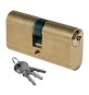 ISEO F300 CILINDRO OVALE 27-27 OTTONATO C/3CH