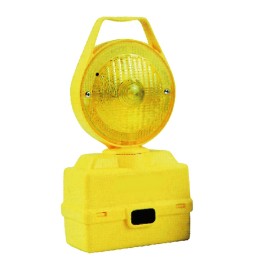 LAMPADA DA CANTIERE LAMPEGGIANTE 'LUX' gialla