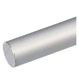 PROFILO PER FAI DA TE TIPO TONDO PIENO Ø mm 6 - mt 1 col.argento