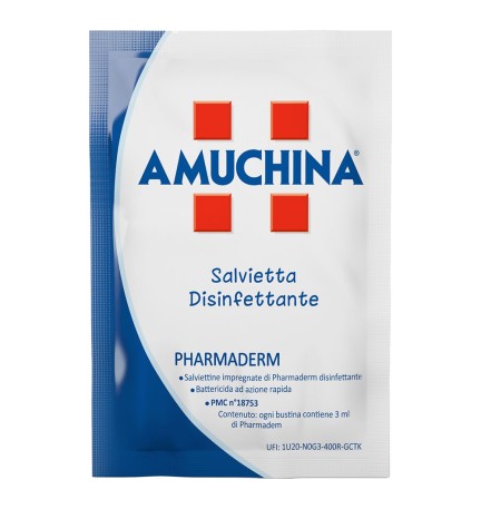 AMUCHINA SALVIETTA DISINFETTANTE bustina