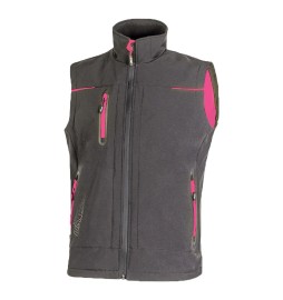 GILET 'UNIVERSE LADY' taglia M - colore grey fucsia