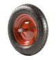 RUOTA PNEUMATICA PER CARRIOLA interasse mm 100