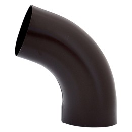 GOMITO PLUVIALE Testa di moro - d.80 - 45°