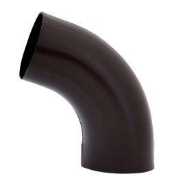 GOMITO PLUVIALE Testa di moro - d.80 - 45°