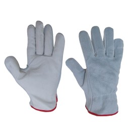 GUANTI PALMO PELLE DORSO CROSTA Tg.11