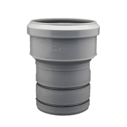 TRONCHETTO IN PP ATTACCO AL PVC CON GUARN. OR 110/100 L.90