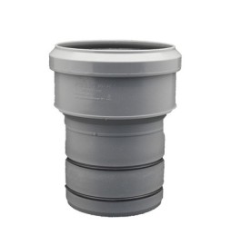 TRONCHETTO IN PP ATTACCO AL PVC CON GUARN. OR 110/100 L.90