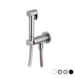 SET MISCELATORE CON DOCCETTA SHUT-OFF TONDO Visual Inox