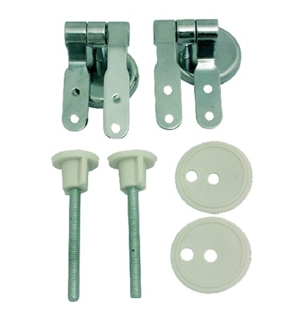 CERNIERA FISSAGGIO PER SEDILE WC 2 pz