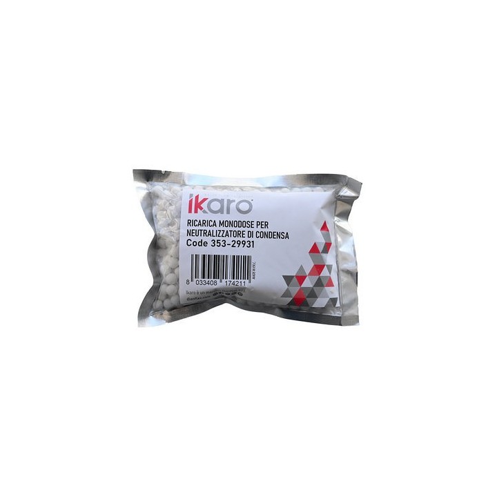 RICARICA MONODOSE PER NEUTRALIZZATORE DI CONDENSA IKARO -