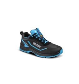 SPARCO SCARPE ASTER S3 NERO AZZURRO FLUO N.41