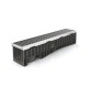 CANALE TECHNODRAIN EVOMAX 150H CON GRIGLIA Griglia acc. zinc./inox 30