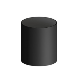 MANICOTTO IN ACCIAIO AL CARBONIO SMALTATO PER STUFE A LEGNA FF Diam. 140