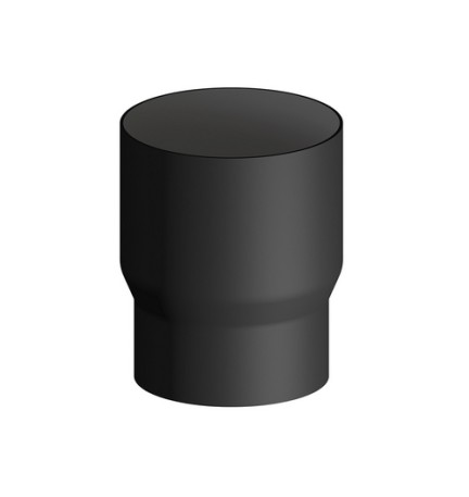 RIDUZIONE IN ACCIAIO AL CARBONIO SMALTATO PER STUFE A LEGNA FM Diam. 140F/130M