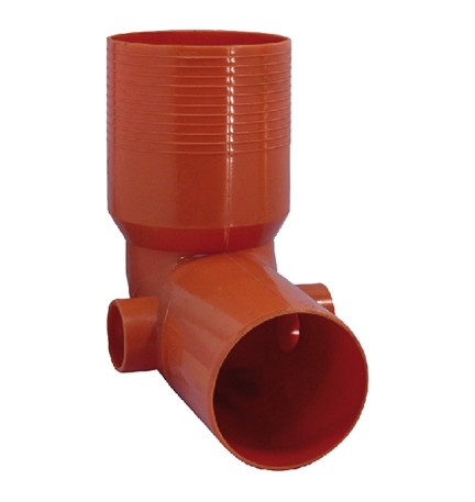 CURVA WC IN PVC ø 100/2 x 40