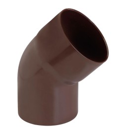 CURVA PER TUBO PLUVIALE IN PVC 87 ø 80 TDM